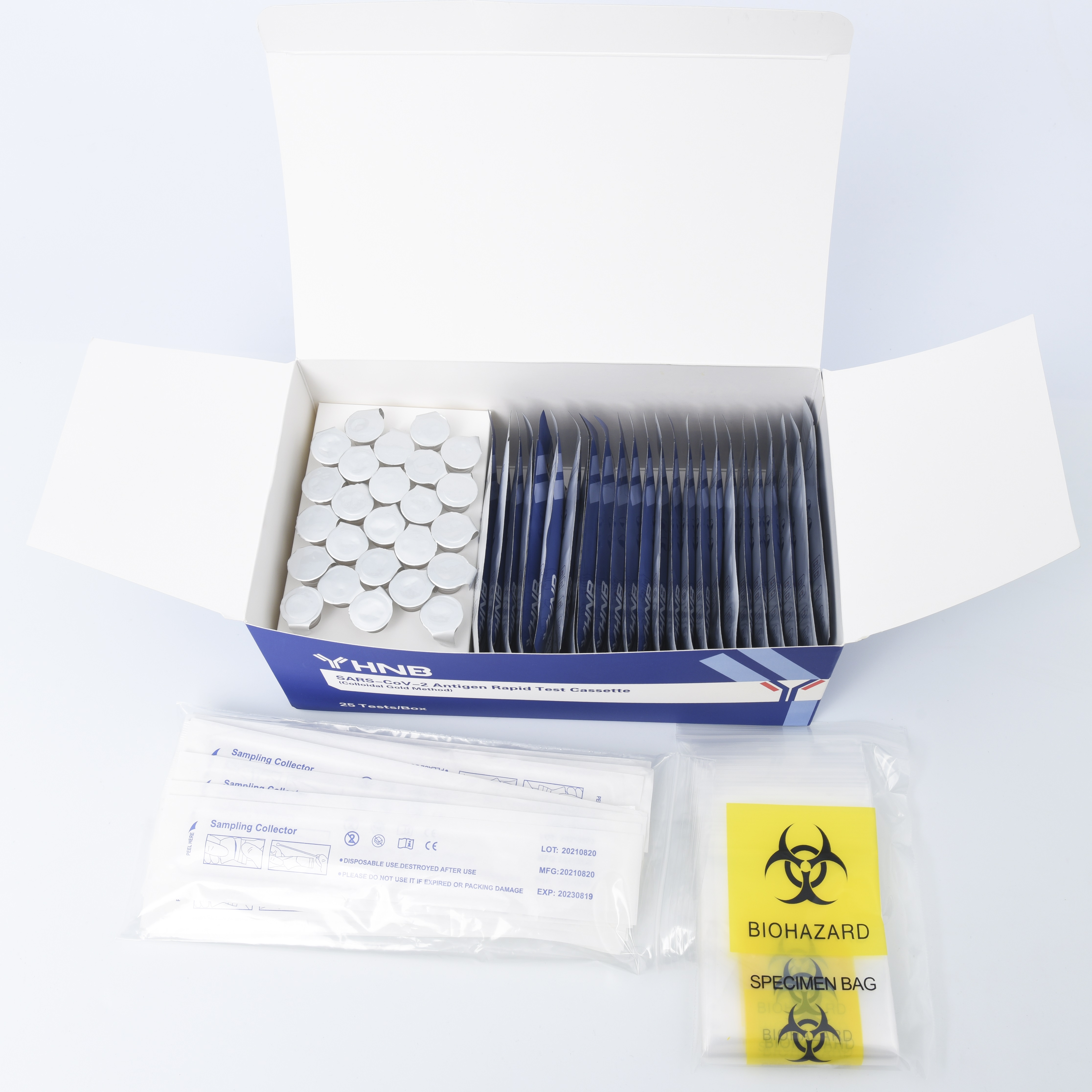 Cassete de teste rápido de antígeno de nasofaringe SARS-CoV-2